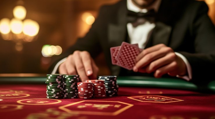 Dashboard bingo188 menampilkan permainan kasino live dealer dan slot di perangkat seluler