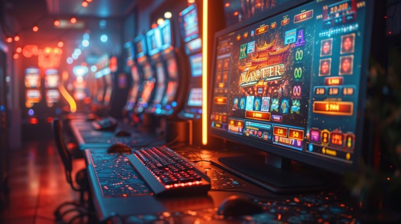 Dealer langsung dengan kartu di meja blackjack bingo188